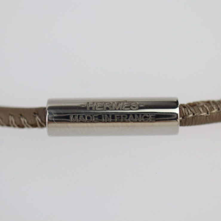 Hermes Loop Necklace - Vorswith Metal Yellowish Silver Della Cavalleria Della