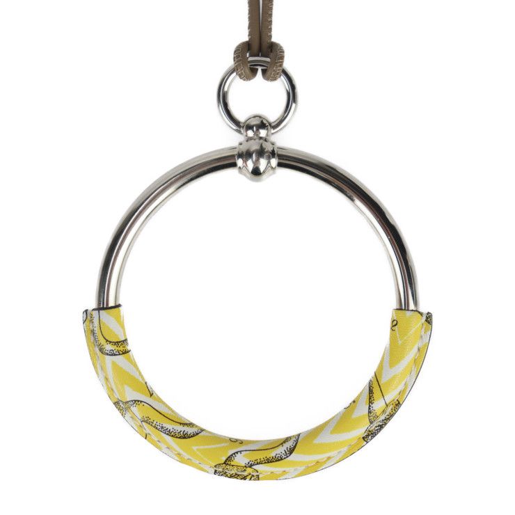 Hermes Loop Necklace - Vorswith Metal Yellowish Silver Della Cavalleria Della