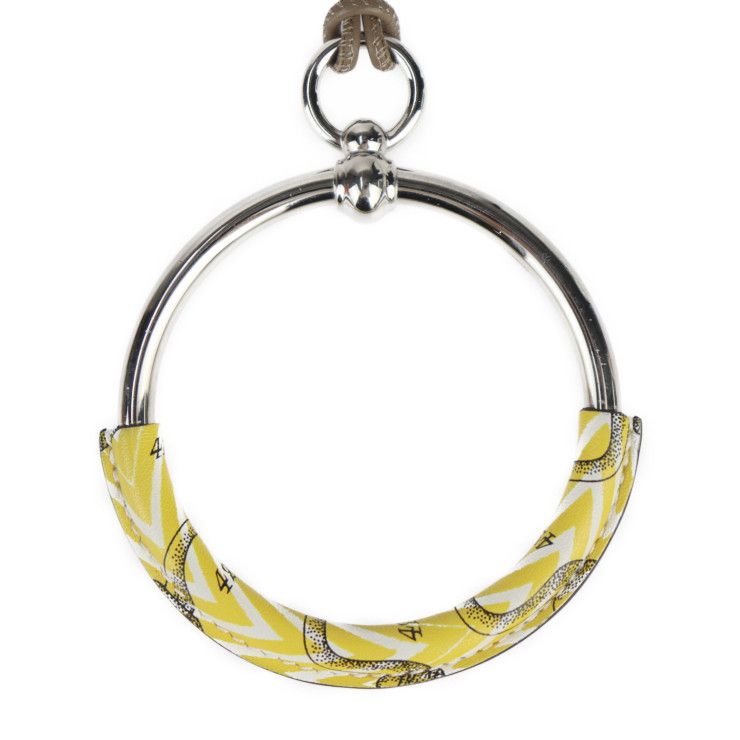 Hermes Loop Necklace - Vorswith Metal Yellowish Silver Della Cavalleria Della