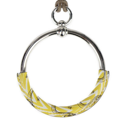 Hermes Loop Necklace - Vorswith Metal Yellowish Silver Della Cavalleria Della