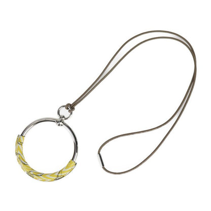 Hermes Loop Necklace - Vorswith Metal Yellowish Silver Della Cavalleria Della