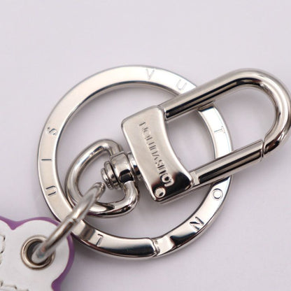 Louis Vuitton Monogram Commix Key Holder Mp3456 Leather White Multicolor Silver