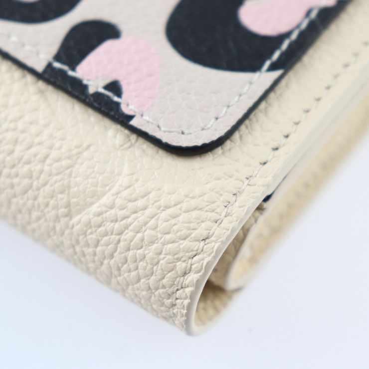 Louis Vuitton Portefeuille Cles A Wild At Heart Bifold Wallet M80754 Embossed