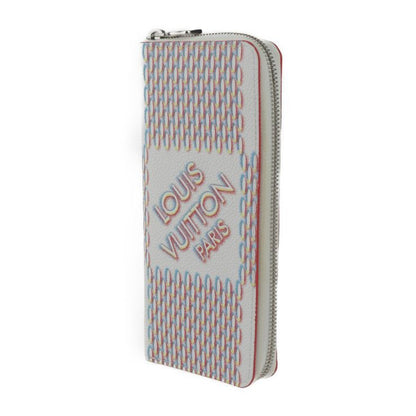 Louis Vuitton Zippy Wallet Vertical Long Wallet M81403 Leather Bronze White