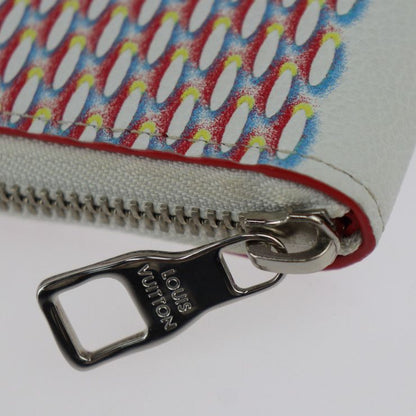Louis Vuitton Zippy Wallet Vertical Long Wallet M81403 Leather Bronze White