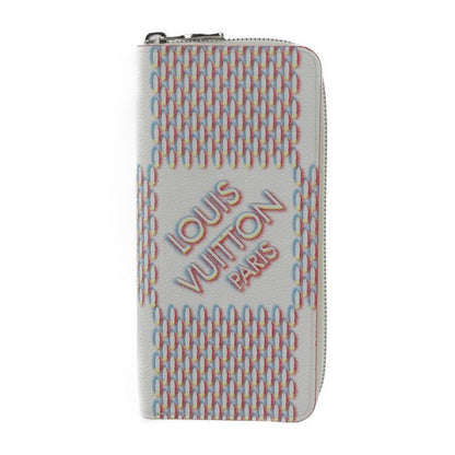 Louis Vuitton Zippy Wallet Vertical Long Wallet M81403 Leather Bronze White