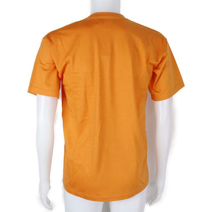 Fendi Short Sleeve T-shirt - 100% Cotton Orange Maglia Cut And Sewn Vintage Logo