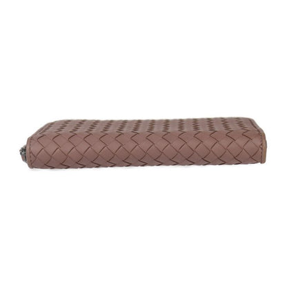 Bottega Veneta Bottega Veneta Zip Around Wallet Long Wallet 114076 Leather Dark