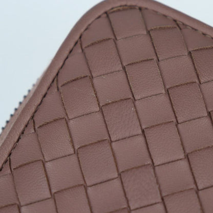 Bottega Veneta Bottega Veneta Zip Around Wallet Long Wallet 114076 Leather Dark