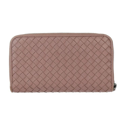 Bottega Veneta Bottega Veneta Zip Around Wallet Long Wallet 114076 Leather Dark