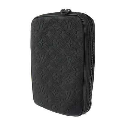 Louis Vuitton Utility Side Bag Shoulder Bag M53298 Taurillon Leather Black