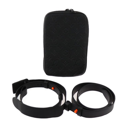 Louis Vuitton Utility Side Bag Shoulder Bag M53298 Taurillon Leather Black