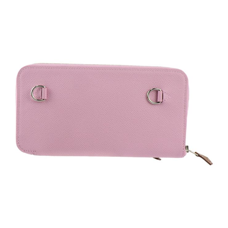 Hermes Nouveau Tougot Shoulder Bag - Vaux Epson Vorsoft Mauve Sylvestre Lime