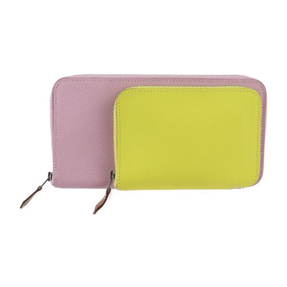 Hermes Nouveau Tougot Shoulder Bag - Vaux Epson Vorsoft Mauve Sylvestre Lime