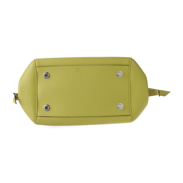 Louis Vuitton Mira PM Handbag M51446 Leather Veil Acid Yellowish Silver