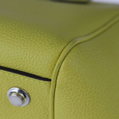Louis Vuitton Mira PM Handbag M51446 Leather Veil Acid Yellowish Silver