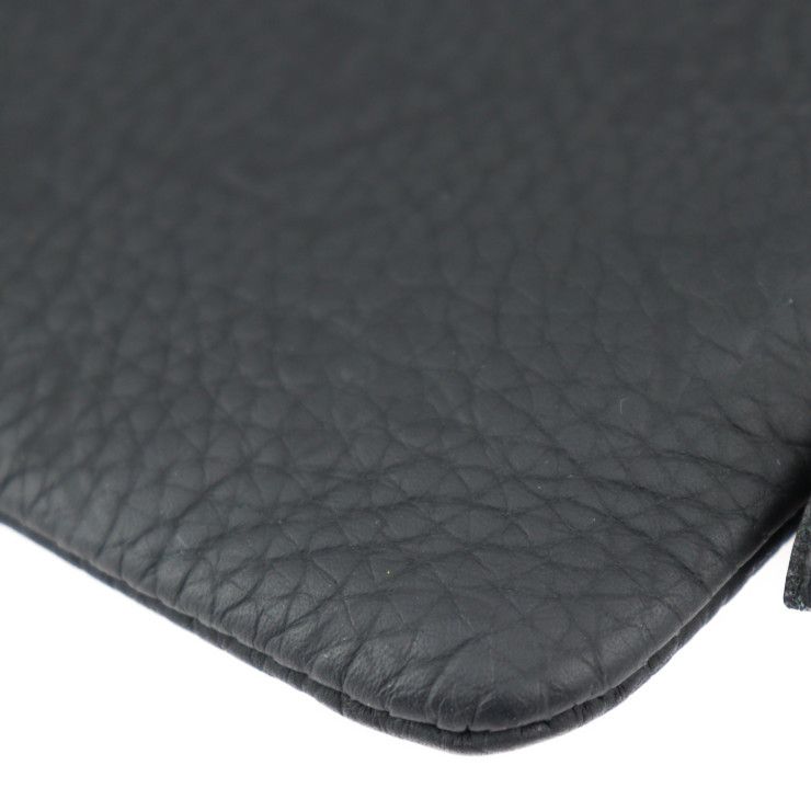 Louis Vuitton Etui Voyage Second Bag M59479 Taurillon Leather Black Clutch Bag