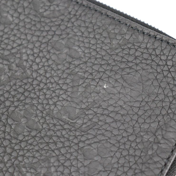 Louis Vuitton Etui Voyage Second Bag M59479 Taurillon Leather Black Clutch Bag