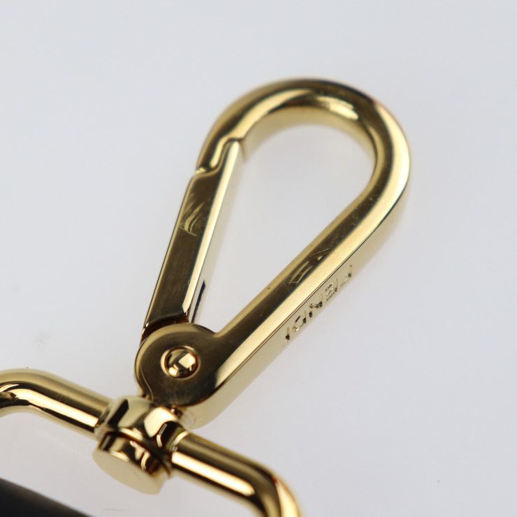 Fendi Tote Bag 7va558 Canvas Black Gold Fendace Versace Collaboration 2WAY