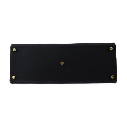 Fendi Tote Bag 7va558 Canvas Black Gold Fendace Versace Collaboration 2WAY