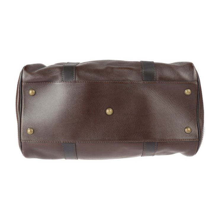 Louis Vuitton Carryall Boston Bag M92993 Leather Cafe Dark Brown Utah Travel