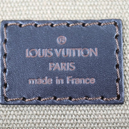 Louis Vuitton Carryall Boston Bag M92993 Leather Cafe Dark Brown Utah Travel
