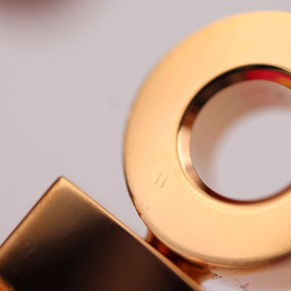 Hermes Kelly Twist GM Bracelet - Vorsoft Rose Pop Pinkish Gold Hardware