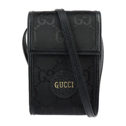 Gucci Off The Grid Off The Grid Shoulder Bag 625599 Leather Nylon Black GG