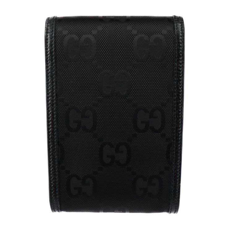 Gucci Off The Grid Off The Grid Shoulder Bag 625599 Leather Nylon Black GG