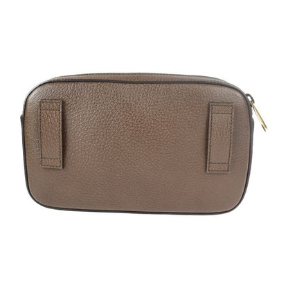 Gucci Belt Bag Waist Bag 602695 Calf Leather Brown Multicolor Gold Hardware