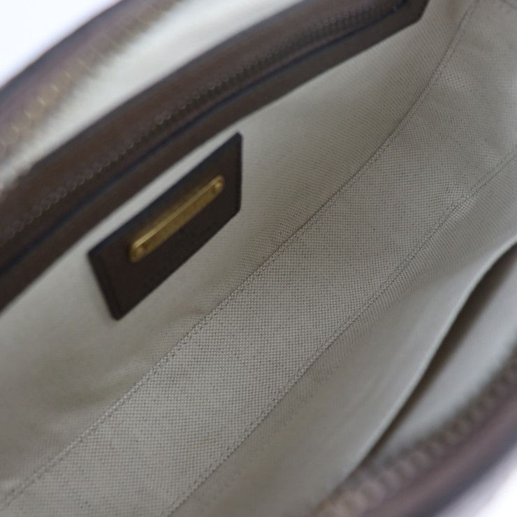 Gucci Belt Bag Waist Bag 602695 Calf Leather Brown Multicolor Gold Hardware