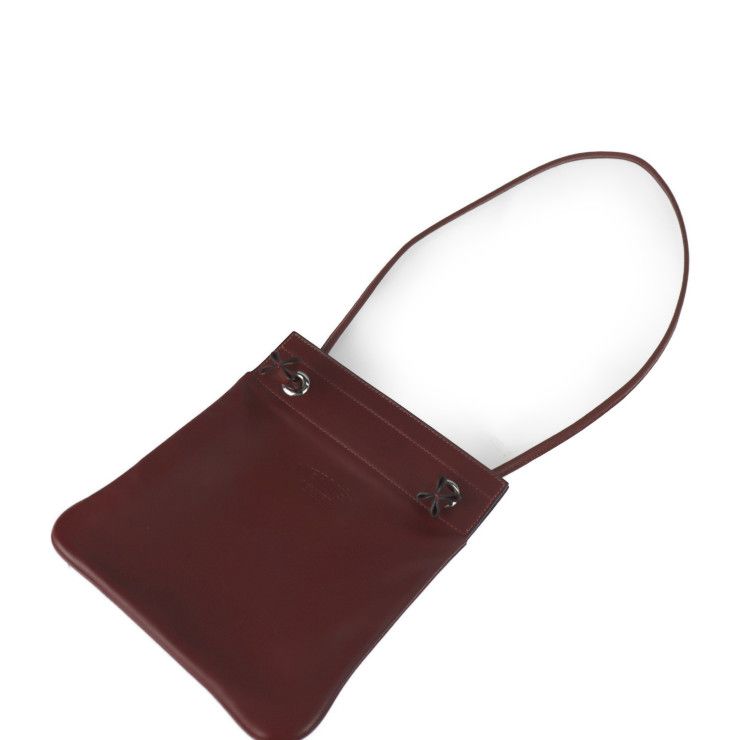 Hermes Aline MINI Aline Mini Shoulder Bag - Vosuift Rouge Ash Red With Silver