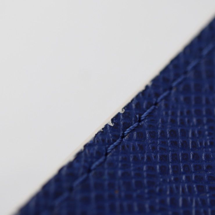 Louis Vuitton Pochette Voyage MM Second Bag M30399 Leather Cobalt Blue Silver