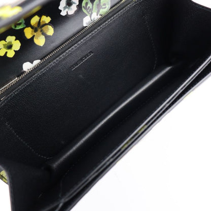 Balenciaga Gossip BAG SML Shoulder Bag 674693 Leather Black Multicolor Silver