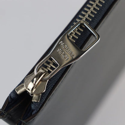 Louis Vuitton Pochette Jules GM Second Bag M64154 Leather Blue Marline Silver