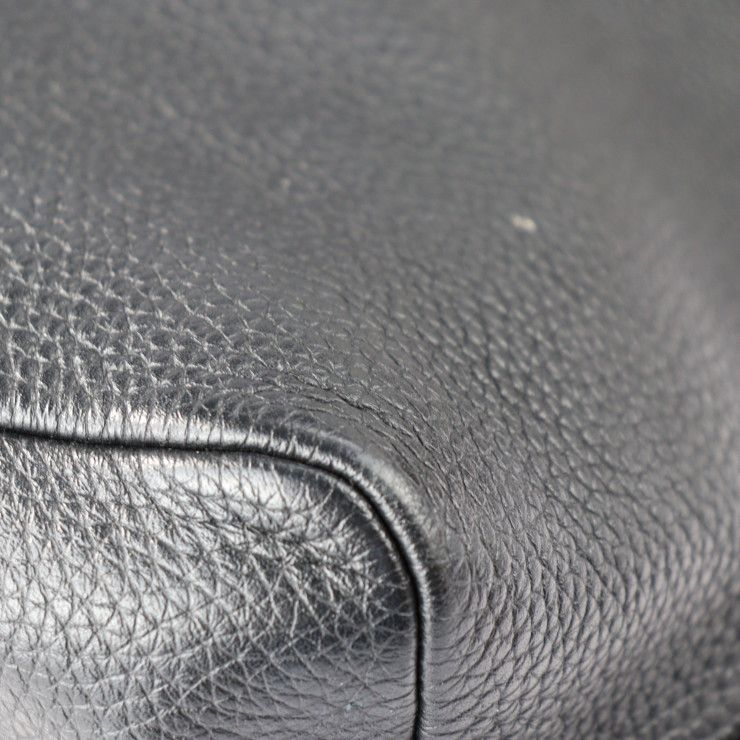 Louis Vuitton Cabas Light Tote Bag M55000 Taurillon Leather Black Silver