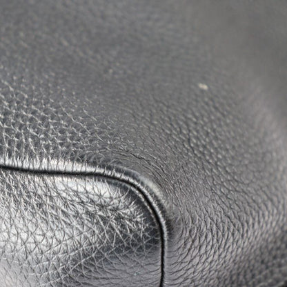 Louis Vuitton Cabas Light Tote Bag M55000 Taurillon Leather Black Silver