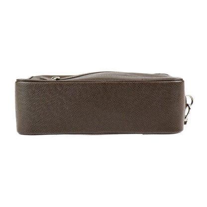 Louis Vuitton Pavel Second Bag M31148 Leather Grizzly Brown Silver Hardware
