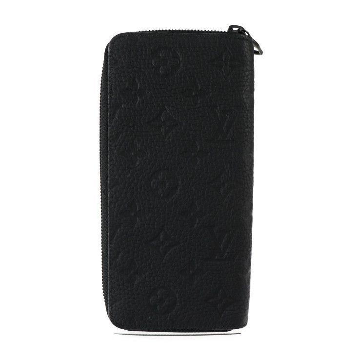 Louis Vuitton Zippy Wallet Vertical Long Wallet M69047 Taurillon Leather Black