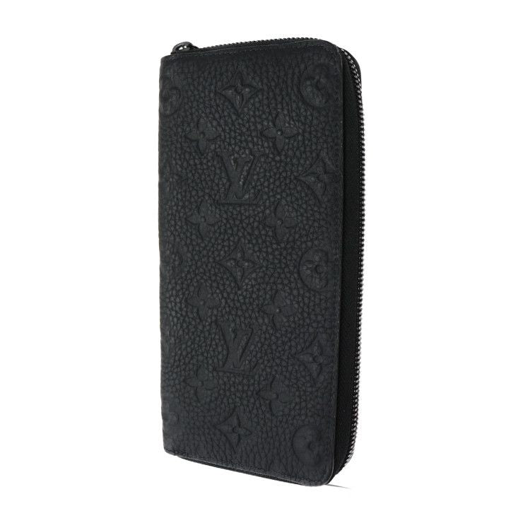 Louis Vuitton Zippy Wallet Vertical Long Wallet M69047 Taurillon Leather Black