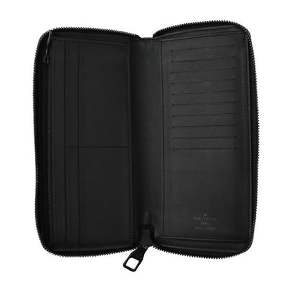 Louis Vuitton Zippy Wallet Vertical Long Wallet M69047 Taurillon Leather Black