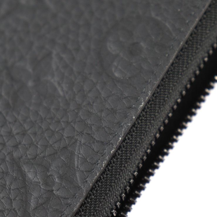 Louis Vuitton Zippy Wallet Vertical Long Wallet M69047 Taurillon Leather Black