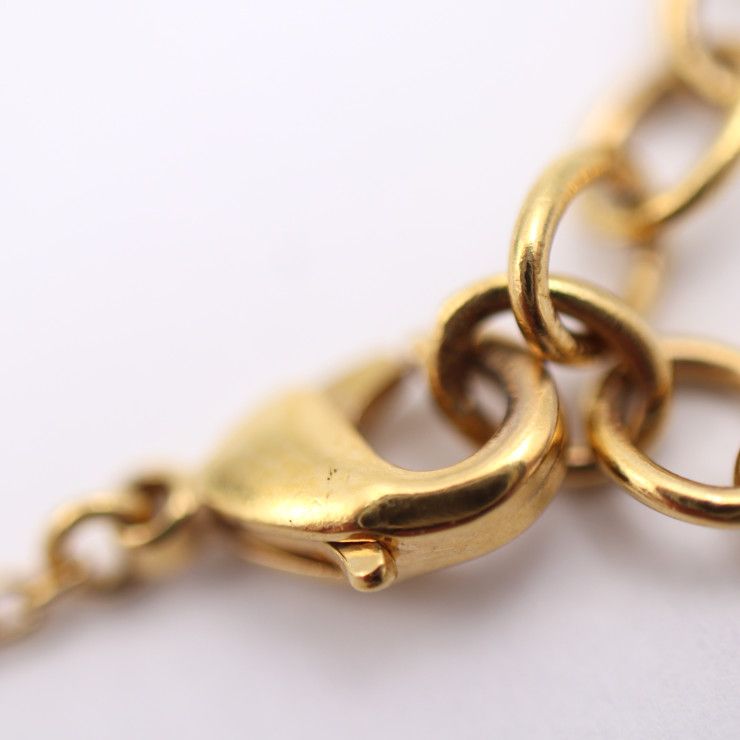 Louis Vuitton Bracelet Louisette Bracelet M00372 Metal Gold Flower Viton