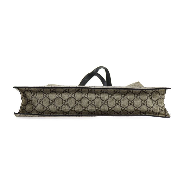 Gucci Bee Print Bee Print Tote Bag Tote Bag 450950 PVC Leather Beige Brown