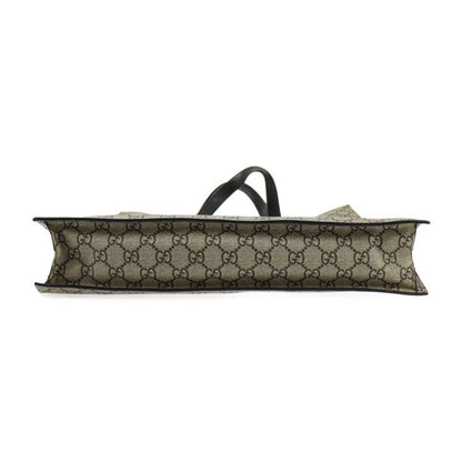 Gucci Bee Print Bee Print Tote Bag Tote Bag 450950 PVC Leather Beige Brown