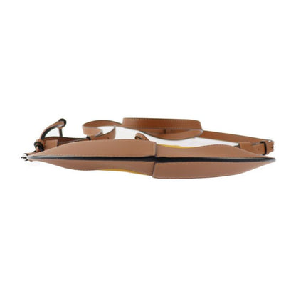 Loewe Horseshoe Small Shoulder Bag A826303x03 Calf Leather Yellowish Brown