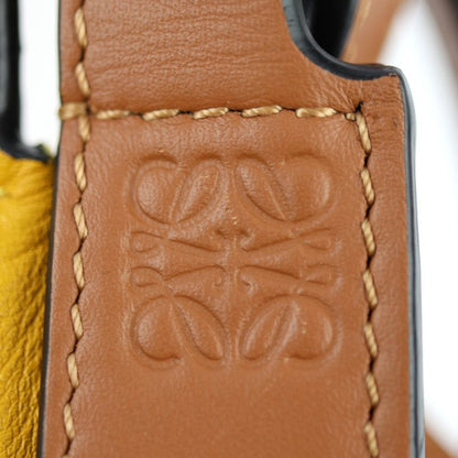 Loewe Horseshoe Shoulder Bag A826303x03 Leather Yellowish Brown Drawstring