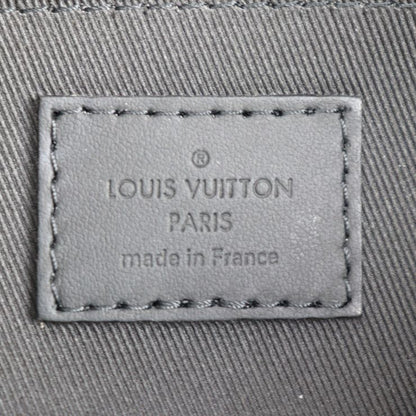 Louis Vuitton Monogram Porochon Shoulder Bag M59927 Taurillon Leather Gray X