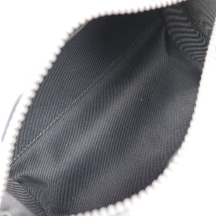 Louis Vuitton Monogram Porochon Shoulder Bag M59927 Taurillon Leather Gray X