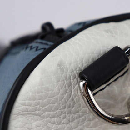 Louis Vuitton Monogram Porochon Shoulder Bag M59927 Taurillon Leather Gray X